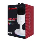 מיקרופון גיימינג MIC06 לבן