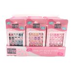 ציפורניים עם דבק ופויילים סטיילוש