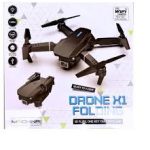 רחפן מתקפל יוקרתי WIFI+מצלמה DRONE X1 FOLDING