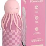 בקבוק תרמי אסובו בסטי מנומר מט מדוזה נירוסטה חם/קר 460 מ"ל עם קש