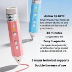 ⁦قلم ثلاثي الأبعاد للأطفال مع دفتر رسم – 3D Pen Set للإبداع والتصميم⁩ - الصورة ⁦3⁩