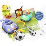 זוג מכוניות מתנגשות  Football Bumpers+שלט נטען