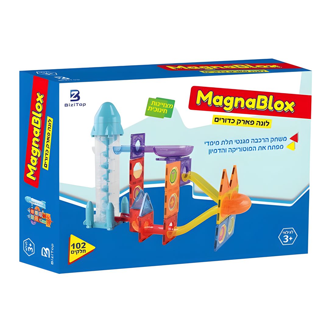691027676363 Magna Blocks لونا بارك كرات 102 قطعة (10) - الصورة 1