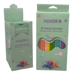 ألوان خشب 12 لون باستيل