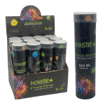 ألوان خشب في علبة 24 لون خشب أسود معدني