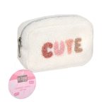 CUTE حقيبة مستحضرات تجميل ستايلوش