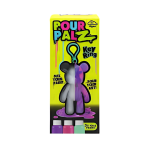 فور بالز حامل مفاتيح دب معدني