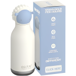 زجاجة حرارية أسوبو بستي أبيض مطفي خروف ستانلس ساخن/بارد 460 مل مع شفاط