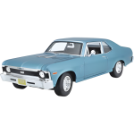 1:18 شيفروليه نوفا 1970 SS COUPE أزرق معدني