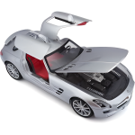 1:18 مرسيدس SLS AMG فضي