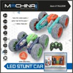 מכונית פעלולים חזקה דגם LED STUNT CAR - נטען