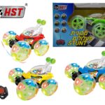 HST מכונית שלט משתוללת סטאנט אורות וצלילים