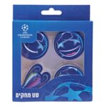 סט 4 מחקים צורניים ליגת האלופות