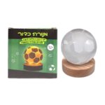 מנורת כדור זכוכית מחליפה צבעים כדורגל