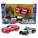 HST زوج سيارات ريموت 1:20 Police Chase