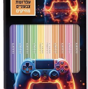 LOOPY מארז 12 עפרונות צבעוניים - גיימר אש 25 (12)