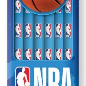 NBA סט 8 עפרונות עץ + מחק 24 (8)