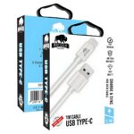 כבל USB Type-C באורך 1 מטר דגם Black Pro מבית באפאלו