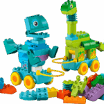 לגו DUPLO® - דינוזאורים על גלגלים 3 ב-1 (10451)