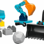 לגו DUPLO® - כלי רכב לעבודות בנייה 3 ב-1 (10475)