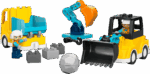 לגו DUPLO® - כלי רכב לעבודות בנייה 3 ב-1 (10475)