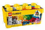 לגו Classic - קופסת יצירה עם לבנים בגודל בינוני של LEGO®‎ (10696)