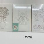 קנבס 35/50 עם ציור