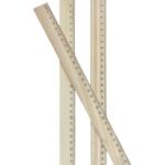 סרגל עץ דק 30CM