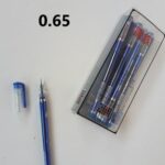 עט 0.38 קופסה שקופה צבע אחד TUZOO