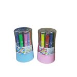צבעי טוש פנדא ורוד/כחול