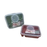 קופסת אוכל + מתקן לכוס LUNCH BOX