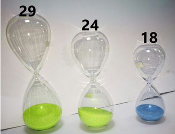 שעון חול 15 ד' בקרטון חום שעון חול 15 ד' בקרטון חום – תמונה 1