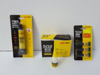 דבק מהיר 1G DELI 1/3 דבק מהיר 1G DELI 1/3 – תמונה 1