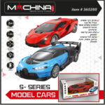 סדרת רכבי ספורט 1:24+שלט MODEL CARS