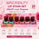 סט טינט לשפתיים WARDABEAUTY – 24 יחידות