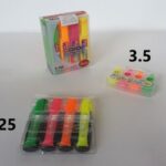 טוש זהר קופסה שקוף 1/12 high lighter