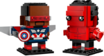 לגו ™BrickHeadz קפטן אמריקה והענק האדום (40668)