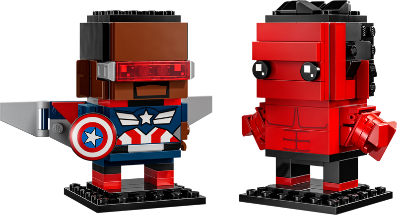 לגו ™BrickHeadz קפטן אמריקה והענק האדום (40668) לגו ™BrickHeadz קפטן אמריקה והענק האדום (40668) – תמונה 1