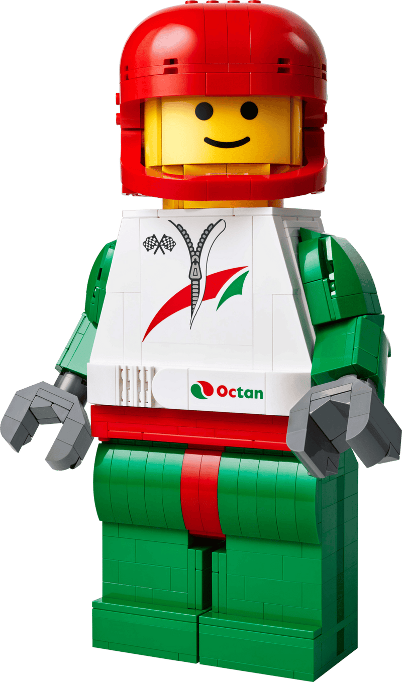 לגו Minifigures - מיני-דמות מוגדלת של נהג מרוצים (40819) לגו Minifigures - מיני-דמות מוגדלת של נהג מרוצים (40819) – תמונה 1