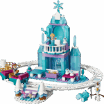 לגו DISNEY - טירת הקרח של אלזה והרפתקת רכיבה בשלג (43281)