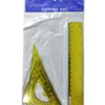 סט הנדסה 4 PCS שקוף