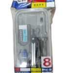 סט הנדסה 8 PCS מקצועי