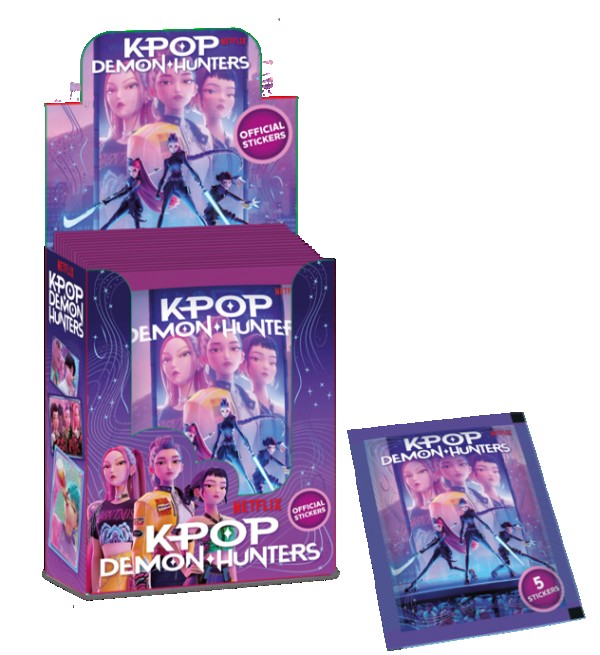KPOP DEMON HUNTERS-חפיסת קלפים 40 בדיספליי KPOP DEMON HUNTERS-חפיסת קלפים 40 בדיספליי – תמונה 1