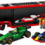 לגו City - משאית F1® עם מכוניות F1® של RB20 ו-AMR24 (60445)