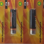 בליסטר 5 סוללות 27A סופר אלקליין DUAL POWER