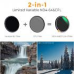 פילטר לעדשה K&F Concept 67mm CPL+ND4~64 KF 01.1915