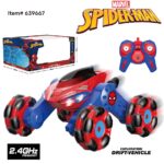 מכונית ספיידרקאר פעלולים ודריפט מסדרת SPIDERMAN