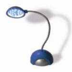 מנורת שולחן 15 לדים USB - כחול