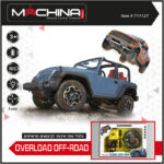 ג'יפ 1:20 שלט הגה Overload Off-Road - סוללות