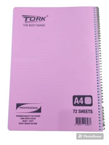 מחברת ספירלה 1 נושא ערבית גדול TORK מחברת ספירלה 1 נושא ערבית גדול TORK – תמונה 1